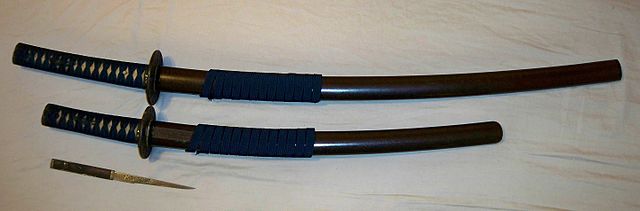 Daisho set of Katana and Wakizashi 